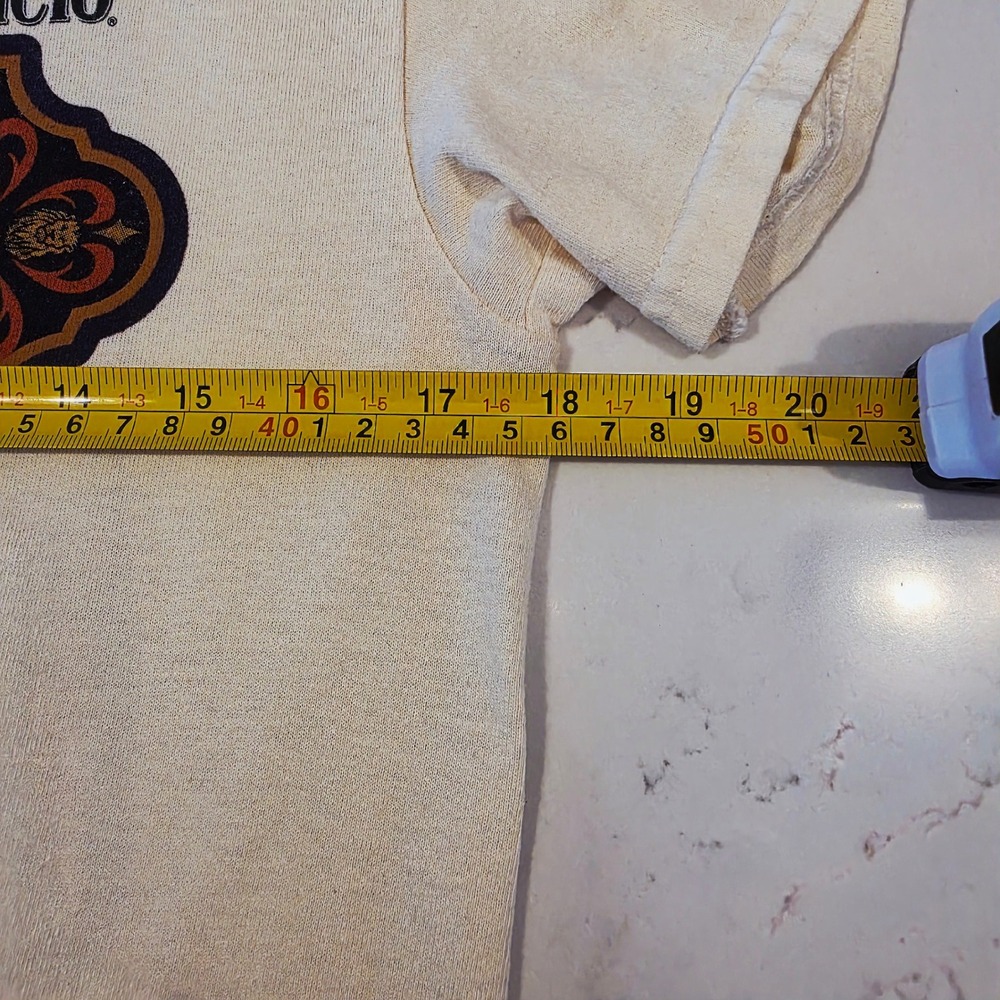 Modelo Especial Celebra Cinco De Mayo Graphic T-Shirt Mens Large Cream RN110927 - Picture 5 of 5